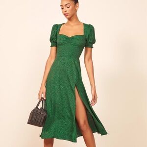 Reformation Lacey Dress in Jitterbug size 4